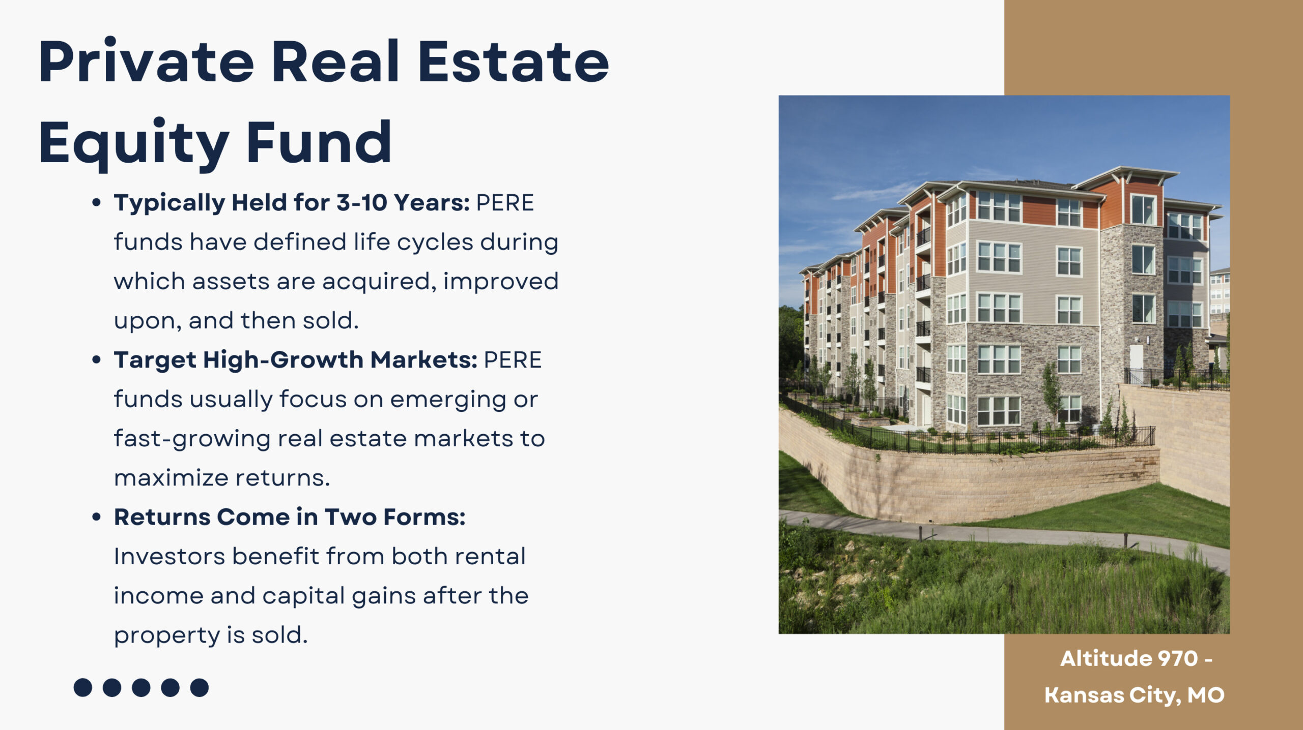 Private Equity Real Estate Fund