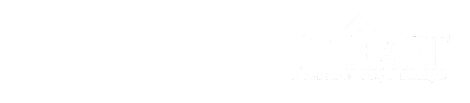 White text on a light gray background reads JOINT VENTURE WITH on the left and JC HART with a house icon above it and smaller text below on the right.